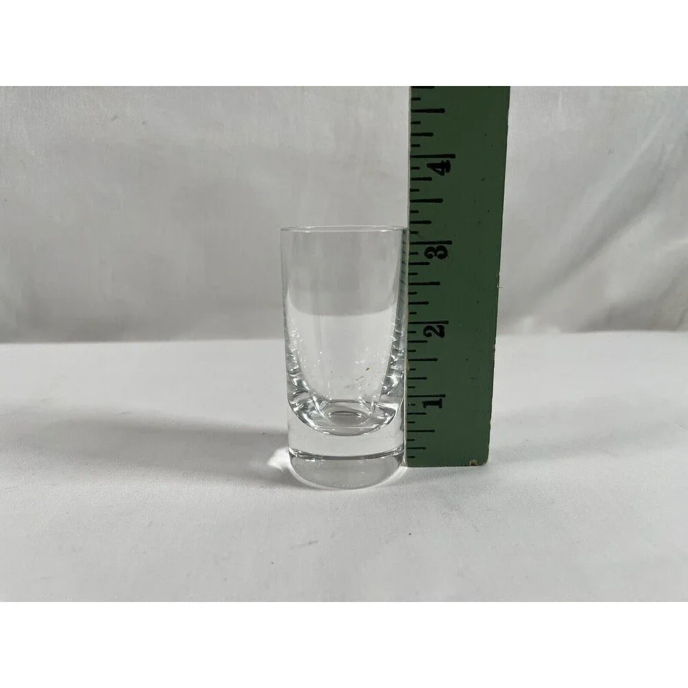 (2) Marc Aurel Aus dem Hause Nachtmann Crystal Shot Glasses Weighted Bottom 521